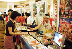 日本旅遊食品展在上海举行