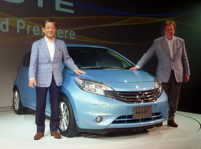 7月16日，日产汽车公司发布了时隔6年全面升级的紧凑型车“NOTE”。（共同社）
