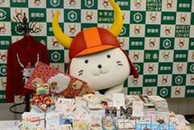 滋贺县彦根市吉祥物“武士猫”收到万余张贺年卡