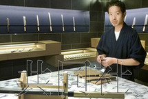 “实光”新增体验设施 向外国游客推介日本菜刀